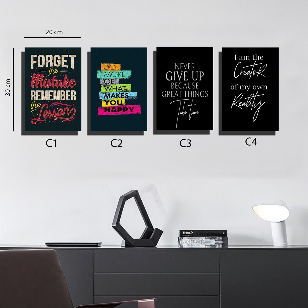 [Best Seller 3C] Dekorasi Dinding Kata Kata / Hiasan dinding kata kata / Hiasan Dinding