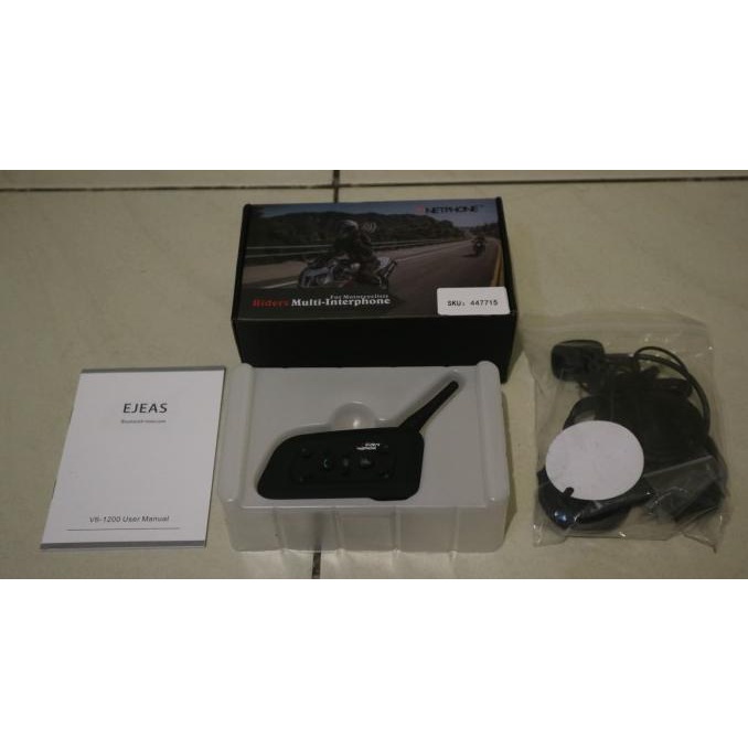 Diskon Intercom Bt Rider V6, Btrider | Sena Killer | Mic Helm | Bluetooth
