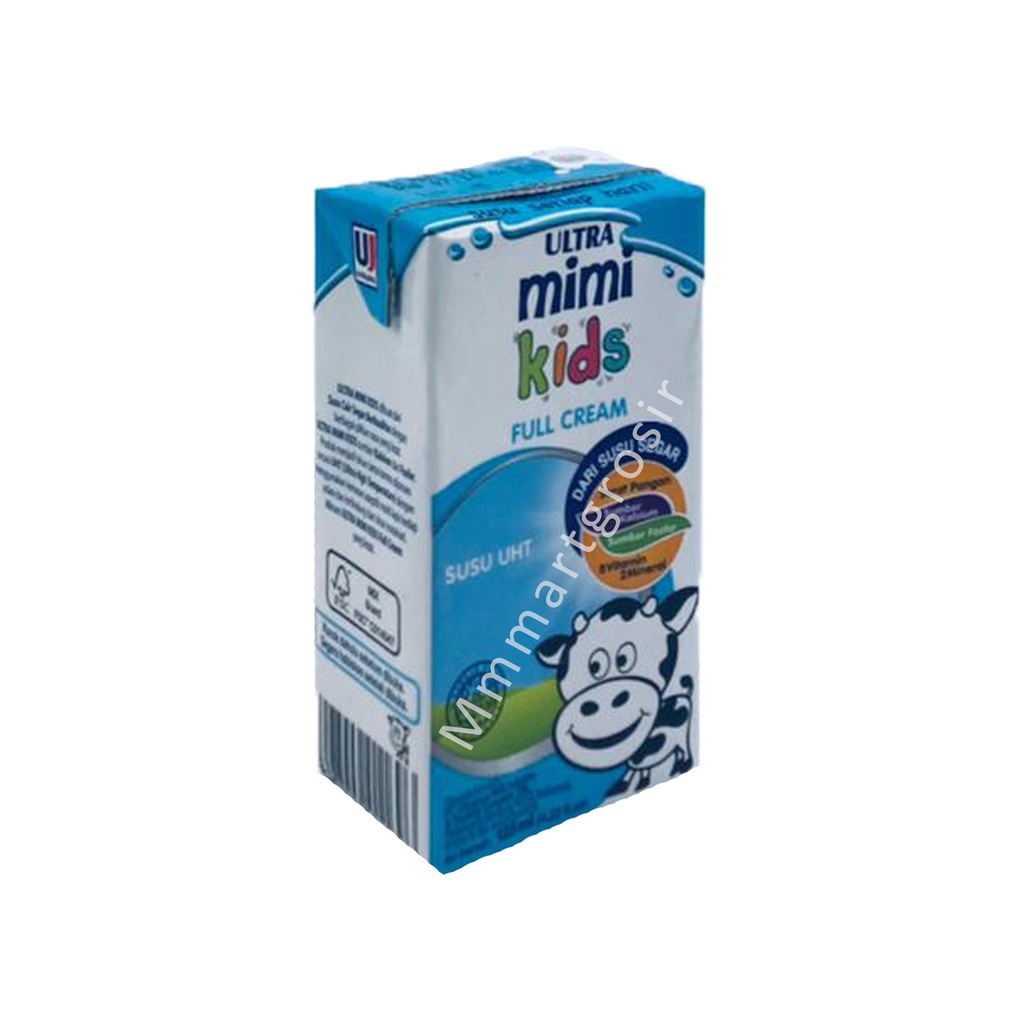 Ultra Mimi Kids / Susu UHT / Susu Full Cream / 125ml