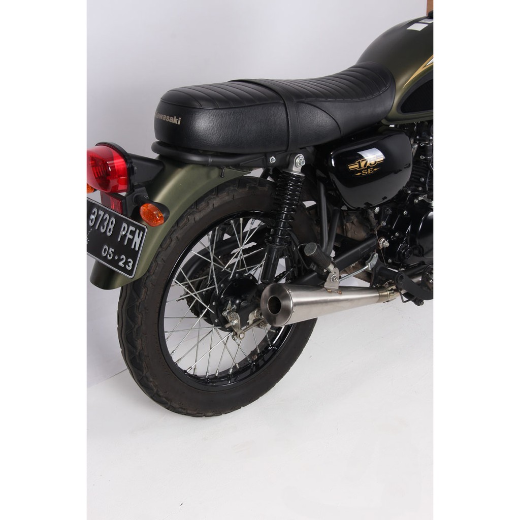 Knalpot Daytona New GP Taper Exhaust System Kawasaki W175