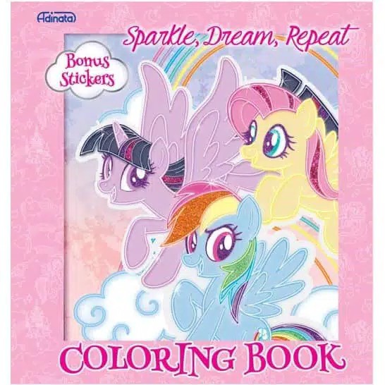 Buku Mewarnai Coloring Book My Little Pony Adinata