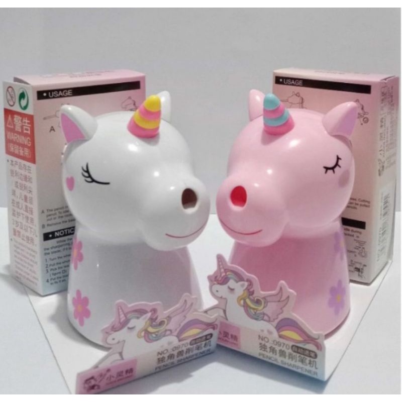 

Serutan putar bentuk unicorn