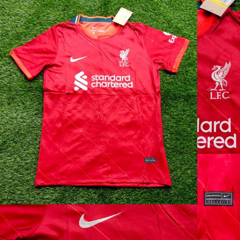 JERSEY BOLA LIVERPOOL HOME 2021/2022 GRADE ORI