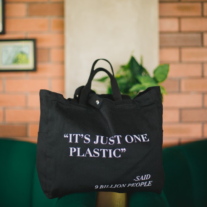

✨ BISA COD ✨ Shopping bag it's just one plastic size L