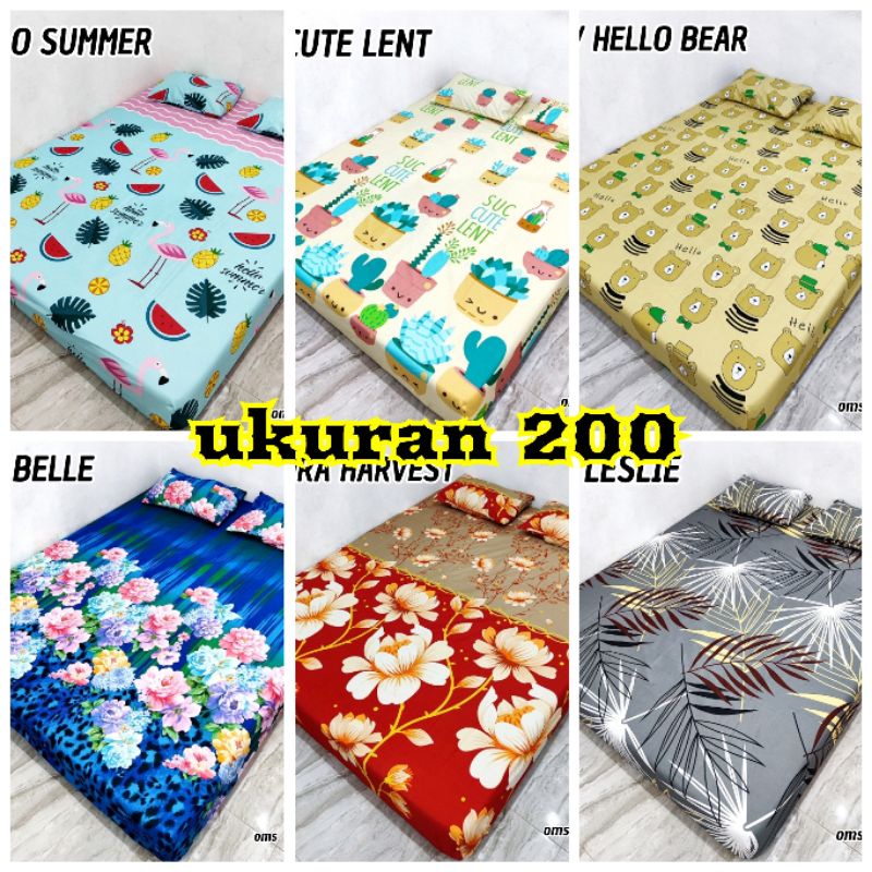 Sprei homemade Ready ukuran 200*200