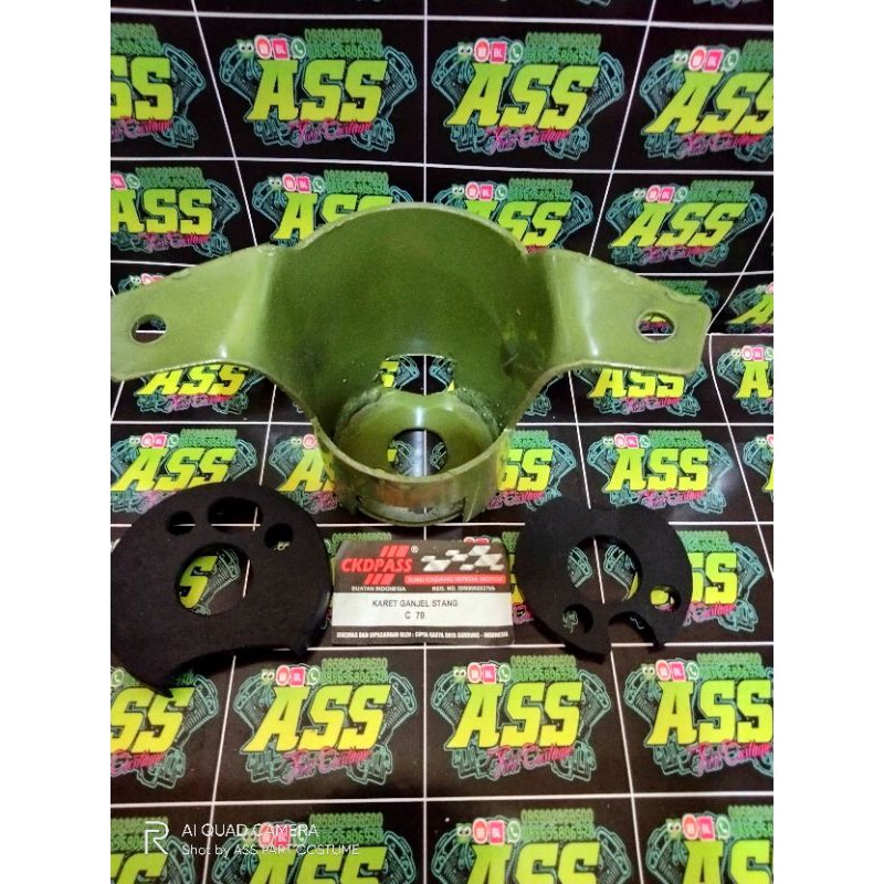 Pangkon Stang Honda C70 Set Karet Ganjel Stang C70