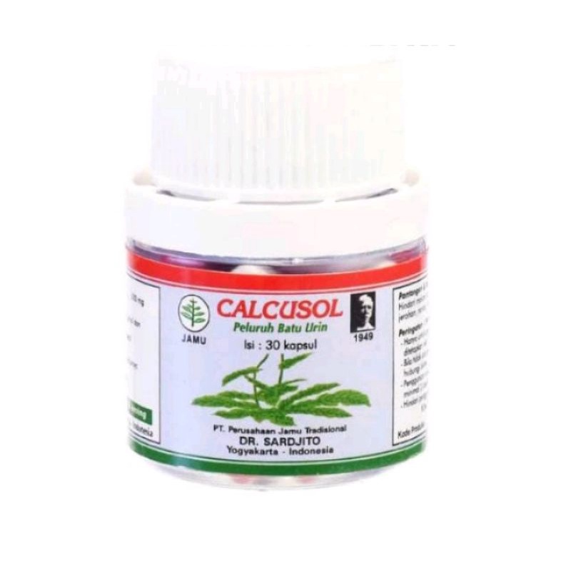Calcusol Isi 50 Kapsul Obat Peluruh Batu Empedu