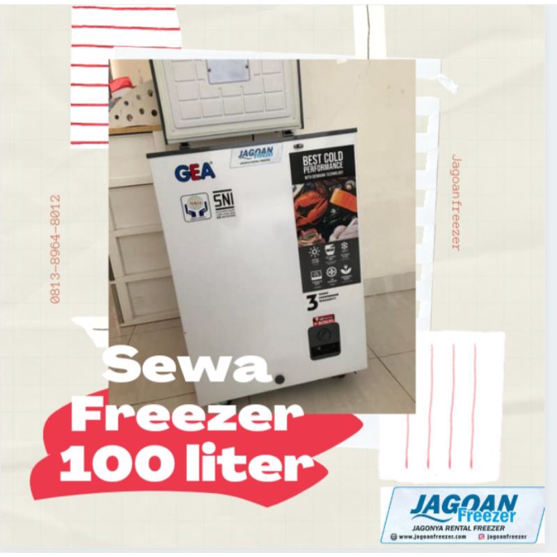 Jagoan Freezer Sewa Freezer Bulanan 100 Liter Shopee Indonesia