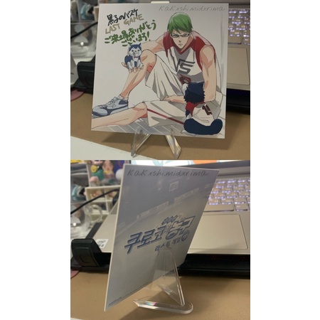 [READY 5PCS] ACRYLIC STAND DISPLAY SHIKISHI / POSTCARD / KOLEKSI / PHOTOCARD (PC/POCA)