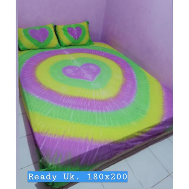 Sprei tie die love ungu