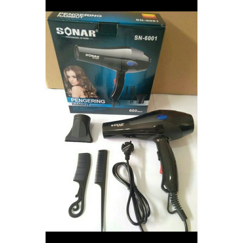 HAIRDRYER SONAR SN-6001-6006 / PENGERING RAMBUT