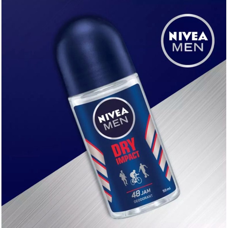 NIVEA MEN PERSONAL CARE DEODORANT DRY IMPACT ROLL ON-50ML