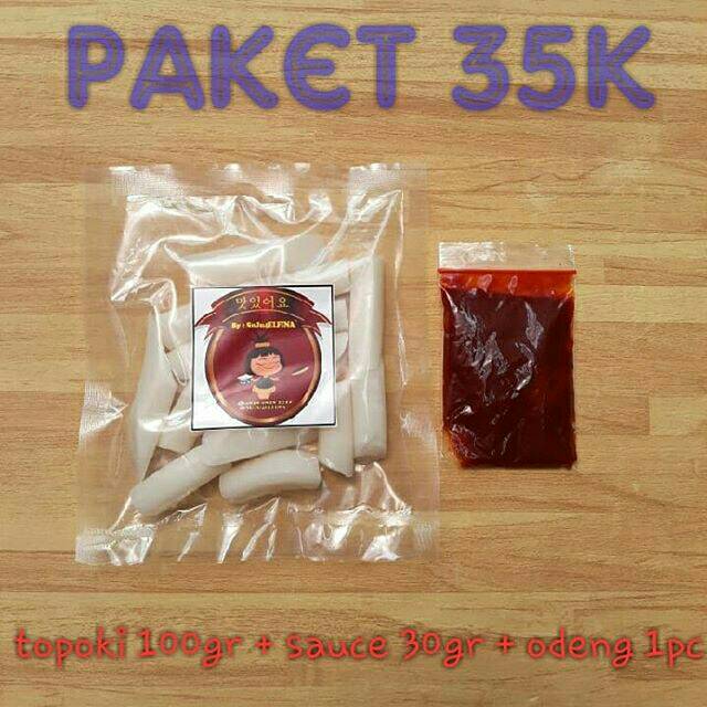 

PAKET TTEOKPOKKI 35K