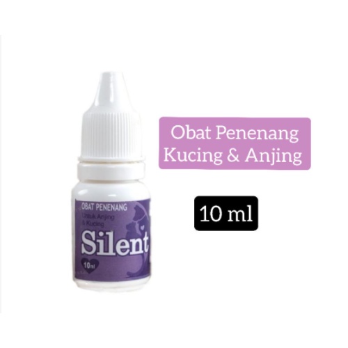 SILENT OBAT PENENANG / MENEKAN AGRESIVITAS KUCING DAN ANJING