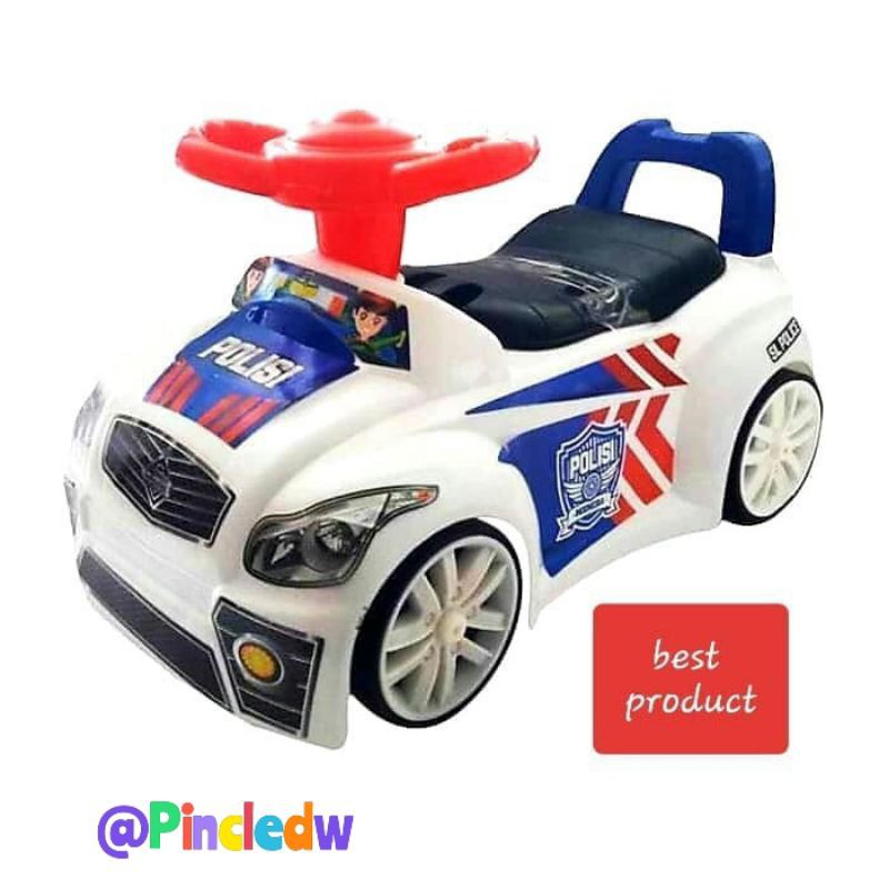 MOBIL DORONG POLISI MAINAN ANAK/MOBIL MOBILAN