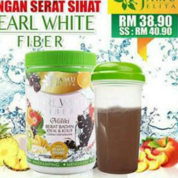 

Ready Stok Jamu Jelita Pearl White Fiber