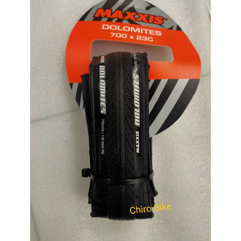 ban luar sepeda balap roadbike fixie 700 x 23c maxxis dolomites kevlar