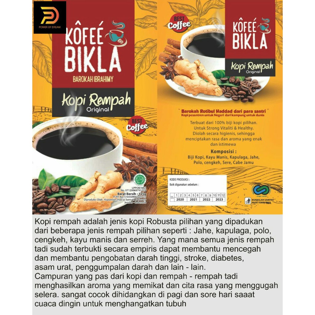 

Kopi Rempah Kesehatan dan Madu Murni (Raw Honey)