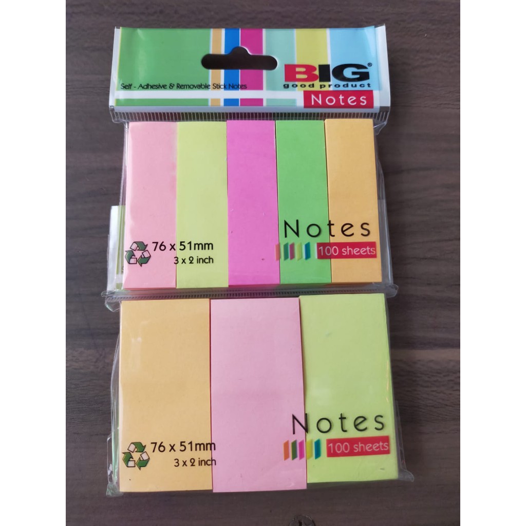 

Pembatas Kertas Big notes