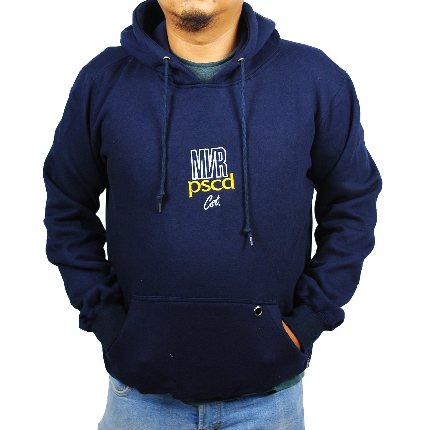 Mavero Hoodie Font 08 -Navy