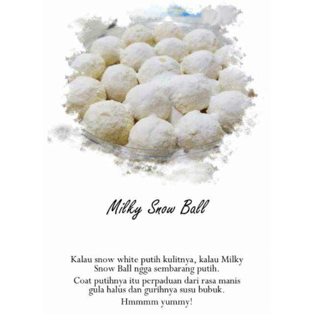 

Milky Snow Ball /Toples