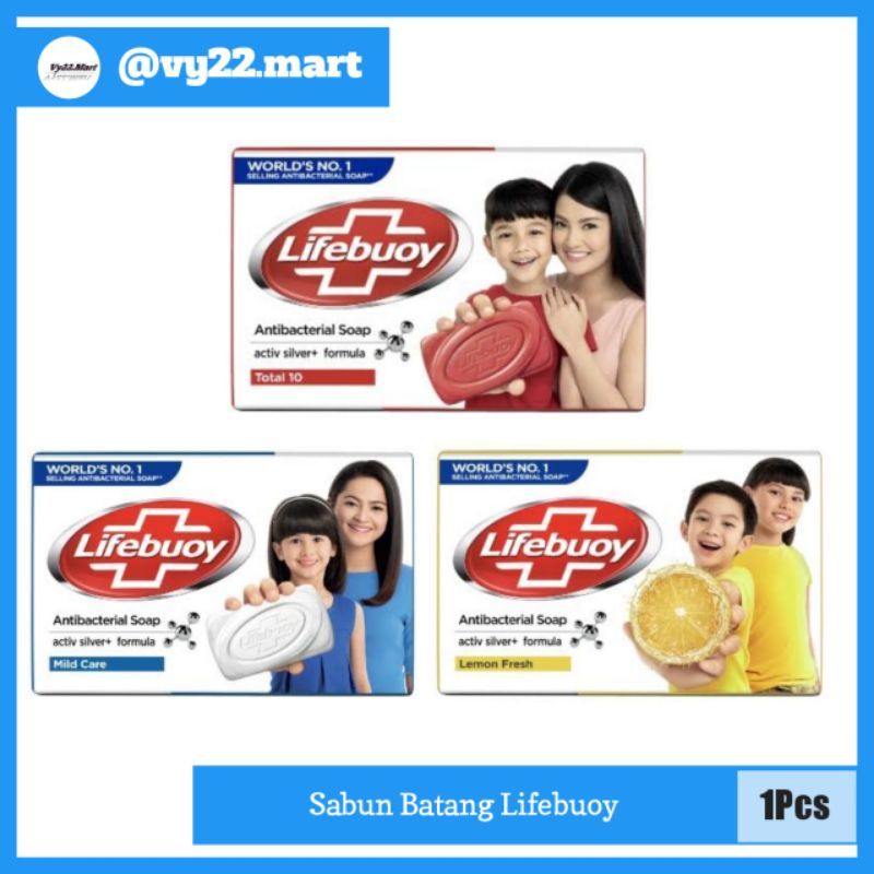 Sabun Mandi Batang Sabun Lifebuoy 75g Varian RANDOM