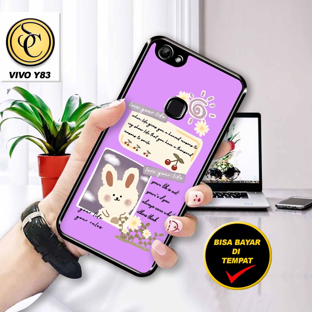 Sukses Case Glossy VIVO Y83 - Hardcase 2D Glossy VIVO Y83 - Silikon Hp Vivo- Silicon Hp Vivo- Kessin