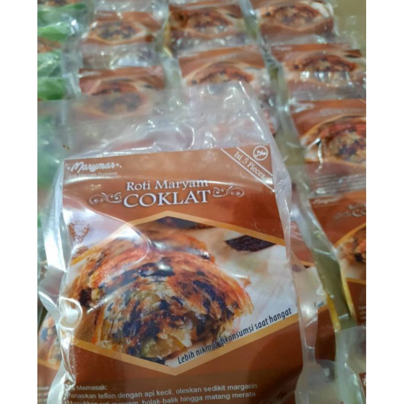

Roti maryam isi 5pcs + gula halus