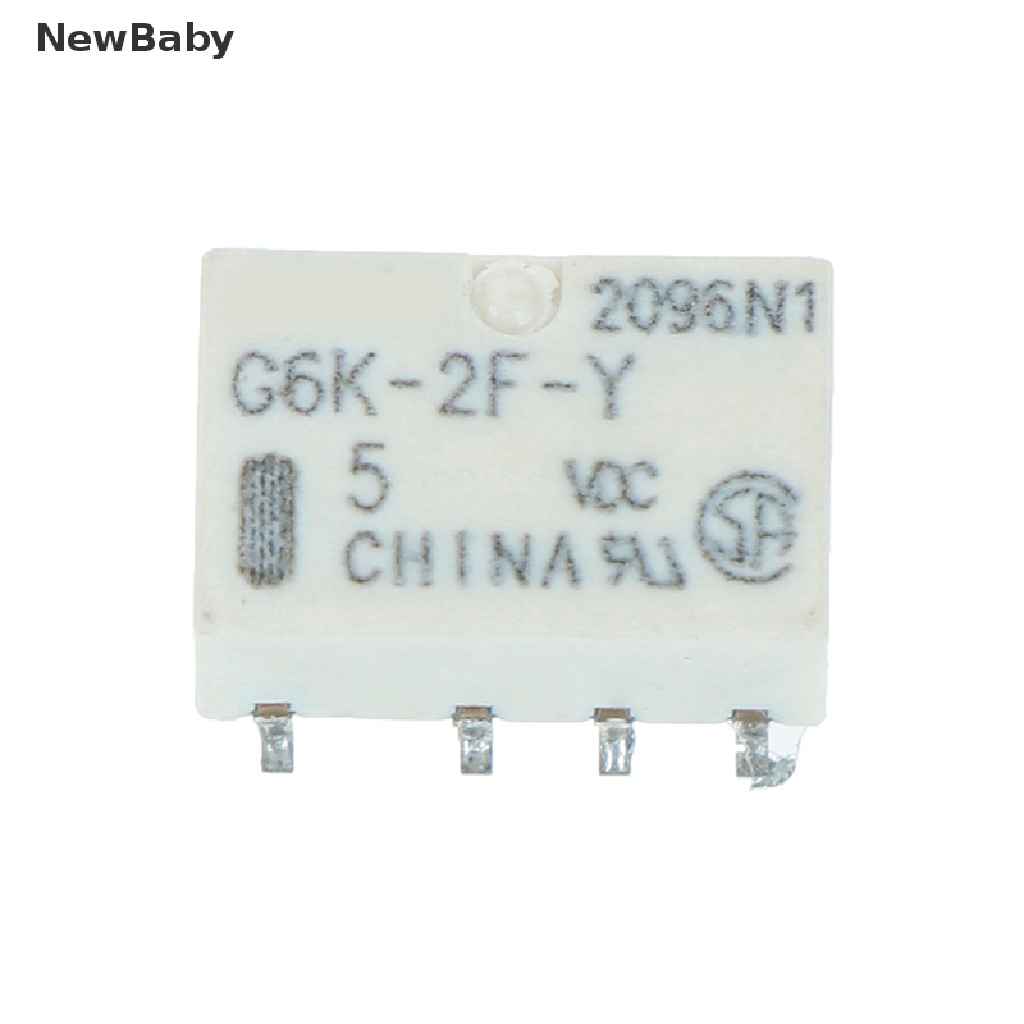 5pcs relay Sinyal dc 5v smd g6k-2f-y 8pin Untuk omron