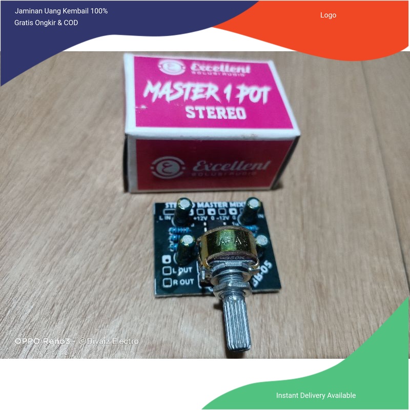 KIT MASTER MIXER STEREO