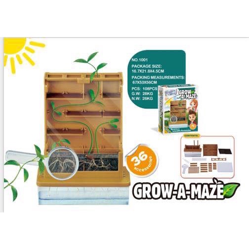 Grow A Maze - Mainan Edukasi Sains Anak