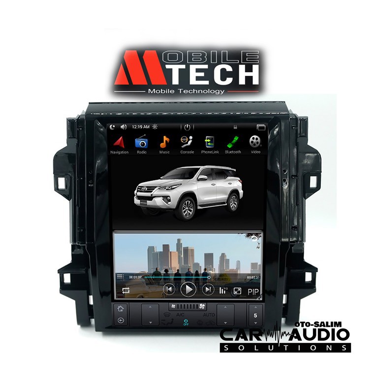 MTECH Android OEM Fit Toyota Fortuner 12.1 Inch