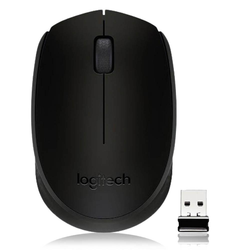 Trend-Logitech M170 Mouse Wireless Original - Hitam