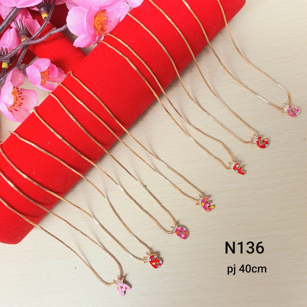 Kalung Anak Bandul Huruf N136