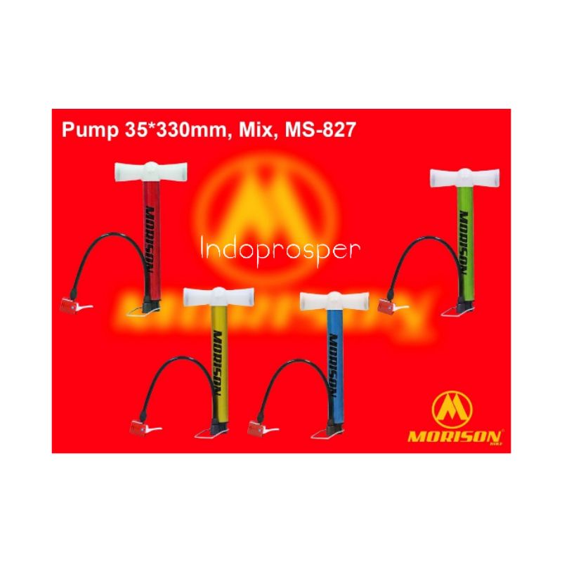 Pompa Sepeda/Pompa Ban Pendek/Mini Morison