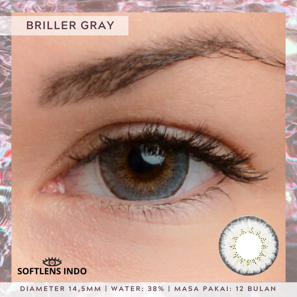 Softlens EOS Briller gray/ abu