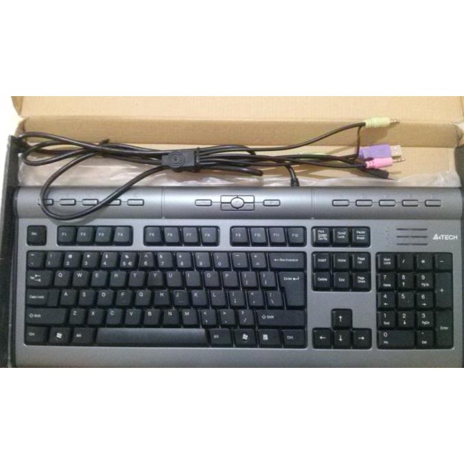 Terbatas Keyboard Multimedia Slim A4Tech Kls 7Muu Promo