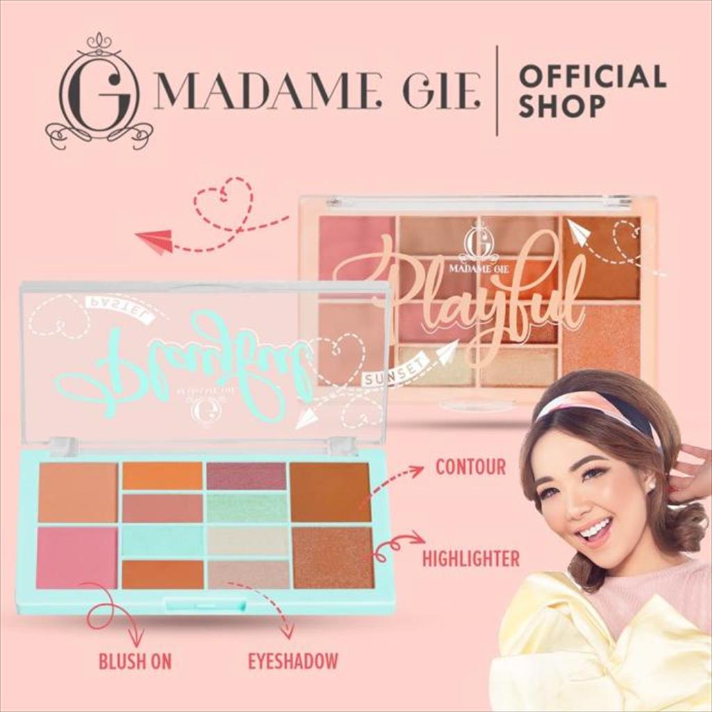 MADAME GIE PLAYFULL FACE  PALETTE 15.2gr eyeshadow