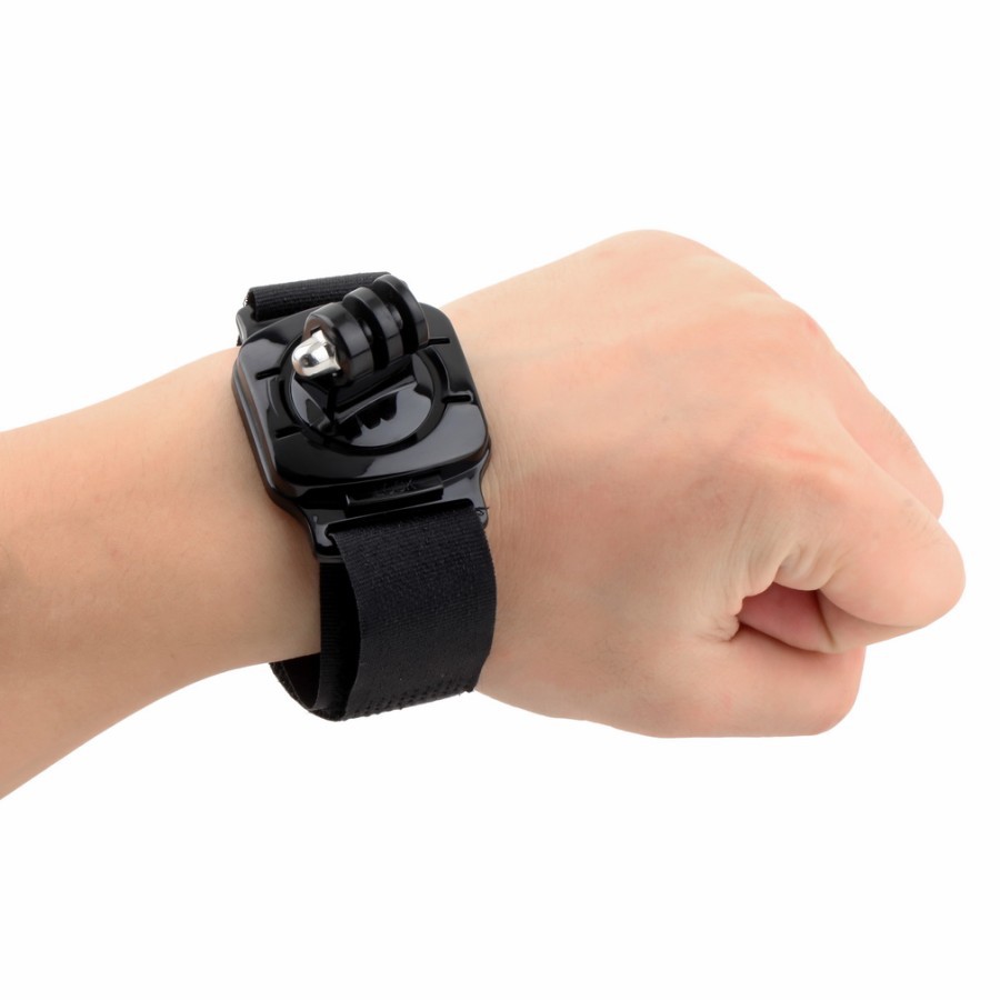 Rotation Wrist 360 Derajat Hand Strap Band Mount for GoPro Xiaomi Yi