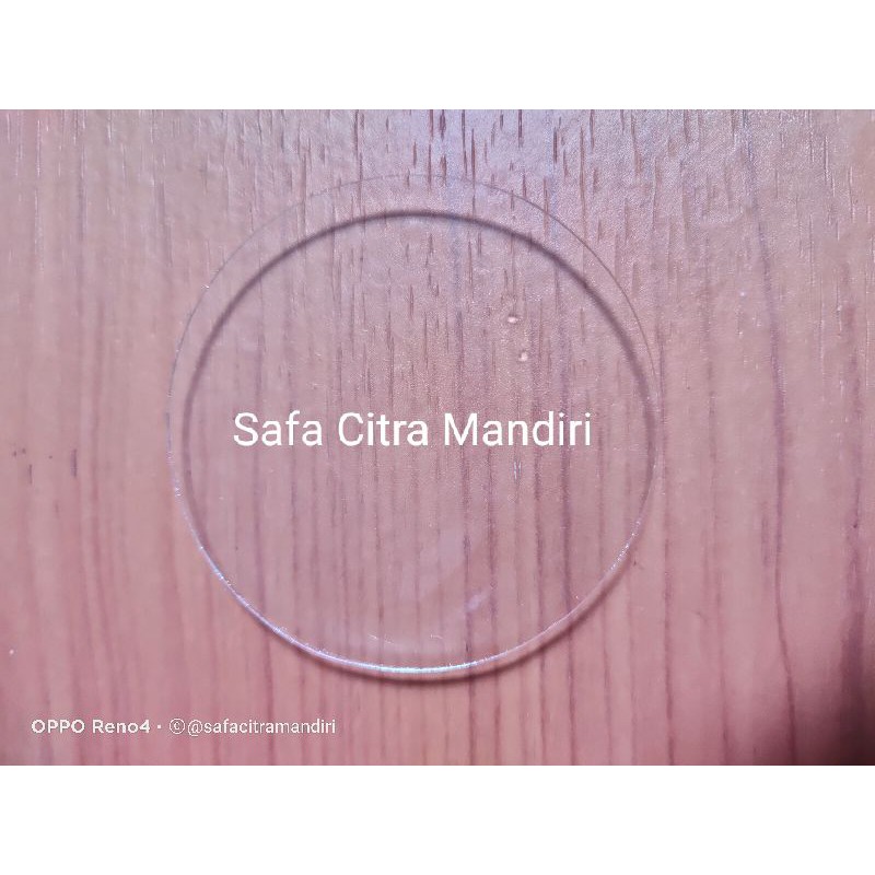 Kaca Arloji / Watch Glass Dia. 60  / Kaca Arloji Laboratorium / Wadah Tatakan Timbangan
