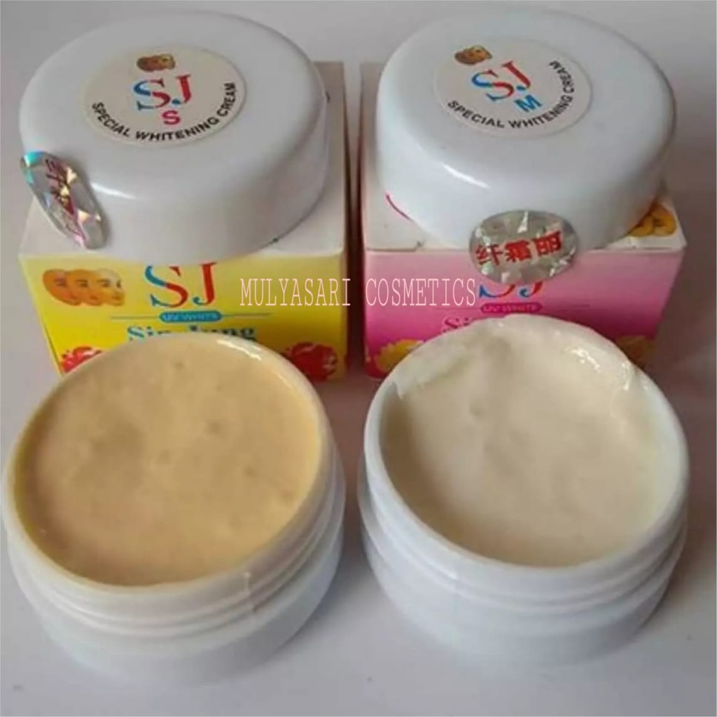 Cream sinjung topeng/siang/malam/cream pemutih asli 90%