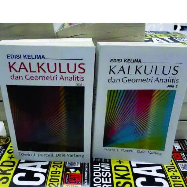 

1 PAKET KALKULUS dan Geometri Analitis, Edisi ke 5 Jilid 1&2
