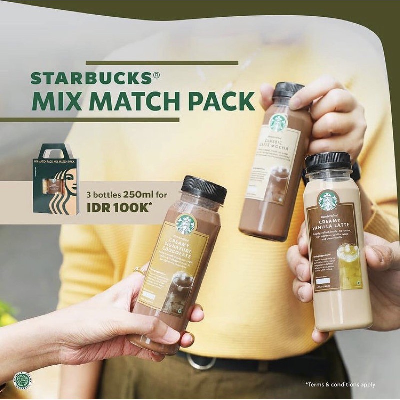 

Starbucks at home mix match pack