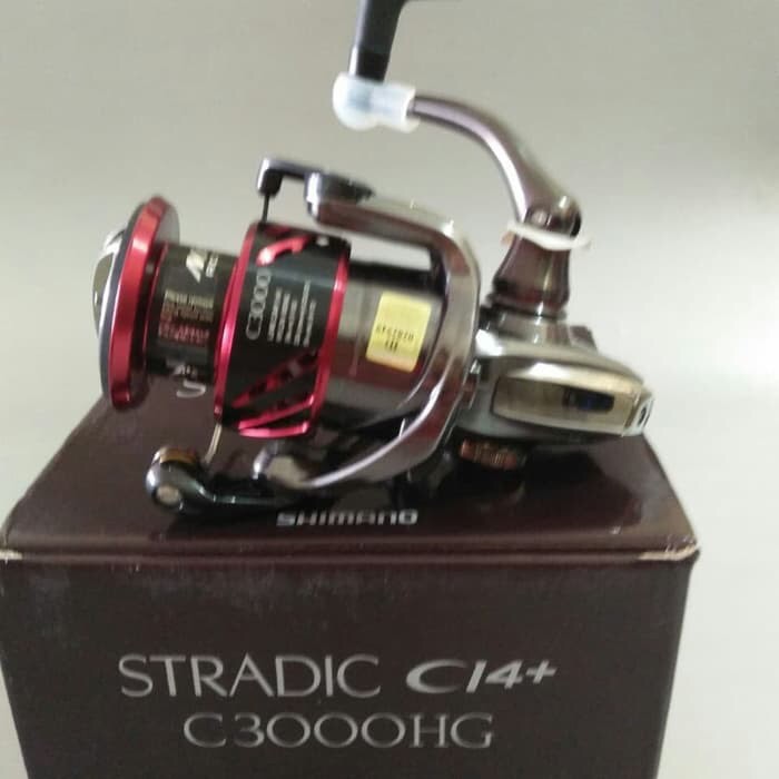 Langsung Order Reel SHIMANO STRADIC C14+ 3000HG Berkualitas