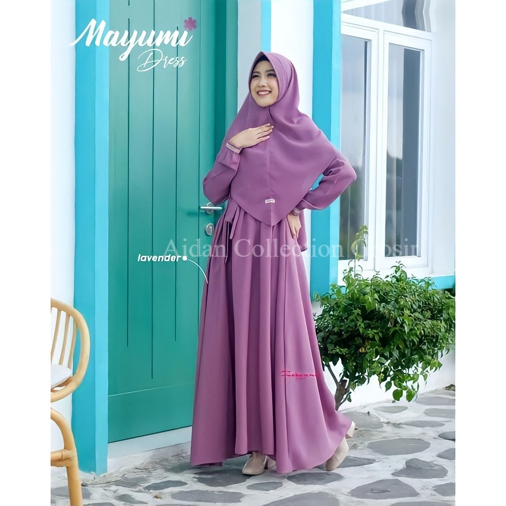 Gamis Katun Polos Toyobo Fodu Premium Basic Maxi Syari Murah