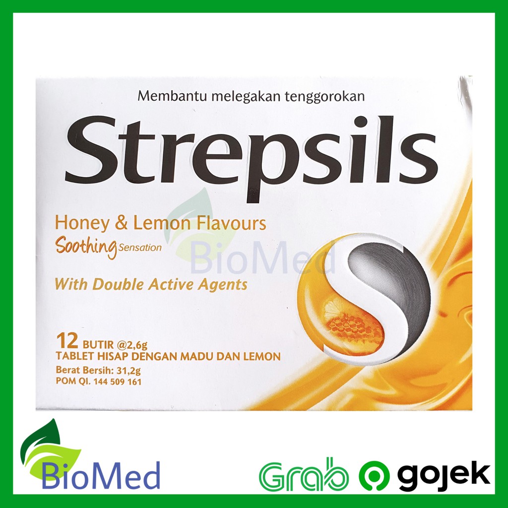 

STREPSILS HONEY LEMON KUNING - Strepsil Permen Pelega Sakit Tenggorokan Batuk