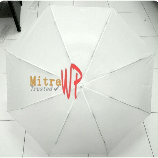 Paling Murah Payung Lipat 3 Putih Promosi/ Souvenir 6nDjLkUDDJbG
