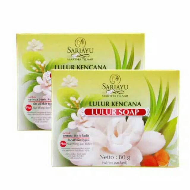 sariayu sabun lulur kencana 80gr
