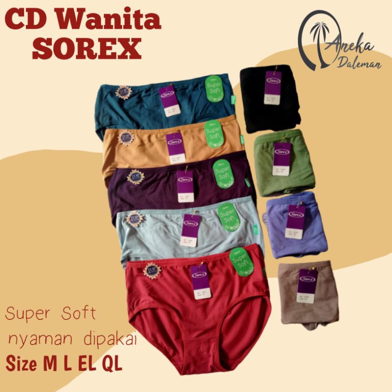 SOREX 1239 CD wanita super soft murah