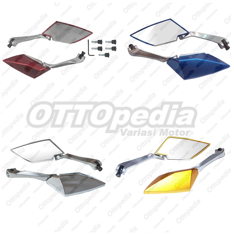 Kozo Kaca Spion Sepion Motor Byson CB150R CS 1 Mega Pro New Satria Fu 150  Thunder Almini Variasi